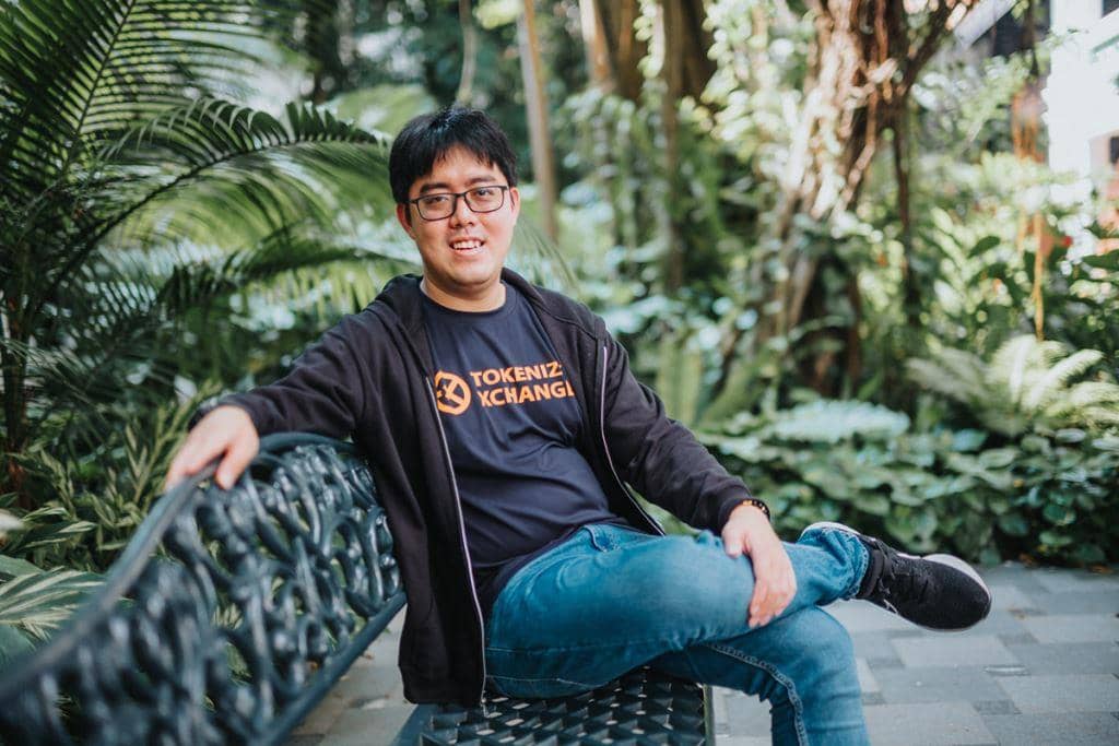 Hong Qi Yu, the founder of Tokenize Xchange